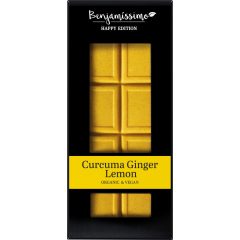   Benjamissimo Happy Edition - BIO Fehér csokoládé Kurkuma-Gyömbér-Citrom 60g