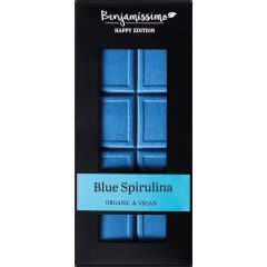   Banjamissimo Happy Edition - BIO Fehér csokoládé Kék Spirulina 60g