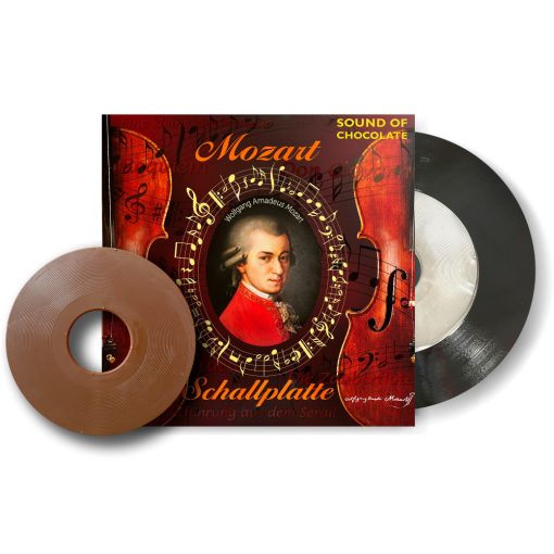 Fikar - Tejcsokoládé Bakelit lemez - Mozart 80g