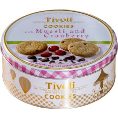 Tivoli Műzlis Vörösáfonyás kekszek FD 150g